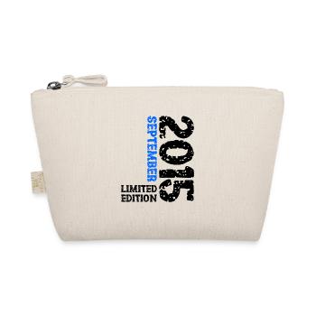 2015 September Limited Edition 8. Geburtstag Deko - Bio-Täschchen - Natur - Vorne