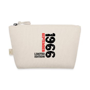 1966 September Limited Edition 57th Birthday Deco - Organic Pouch - nature - Front