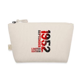 1952 September Limited Edition 71st Birthday Deco - Organic Pouch - nature - Front