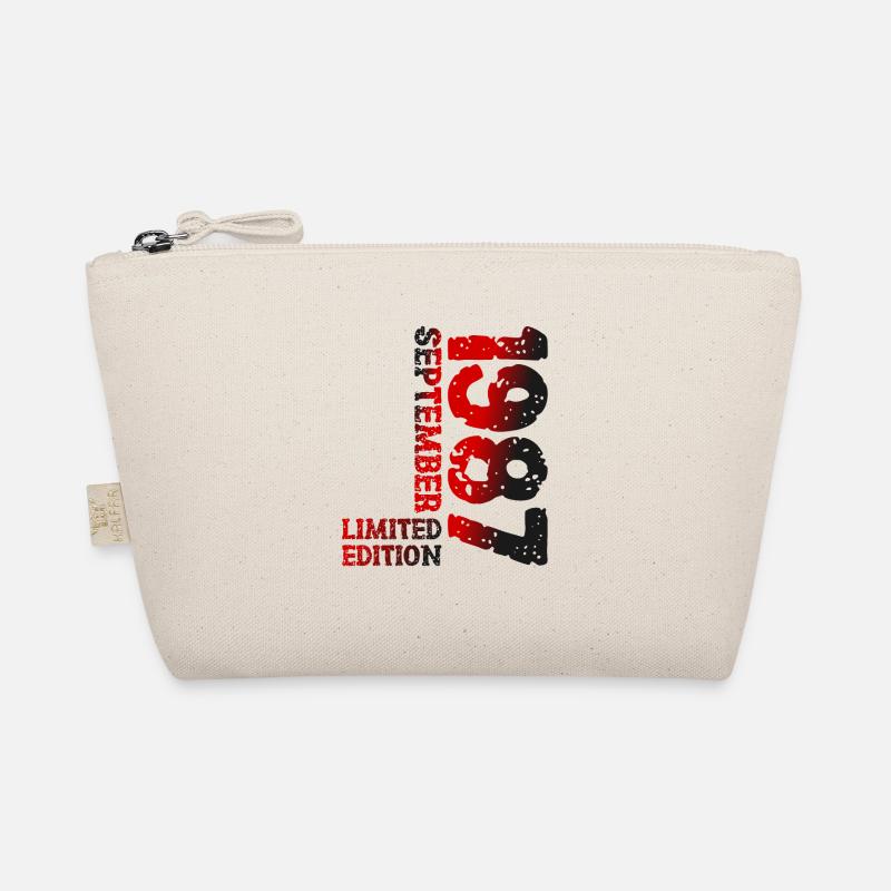 1987 Septembre Edition Limitée 36th Birthday Deco Trousse biologique