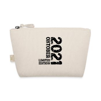 2021 Oktober Limited Edition 2. Geburtstag Deko - Bio-Täschchen - Natur - Vorne