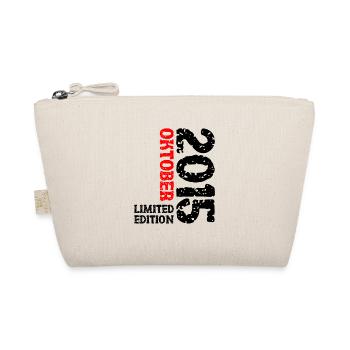2015 Oktober Limited Edition 8. Geburtstag Deko - Bio-Täschchen - Natur - Vorne
