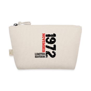 1972 November Limited Edition 51st Birthday Decoration - Organic Pouch - nature - Front