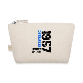 1957 December Limited Edition 66th Birthday Decoration - Organic Pouch - nature - Front