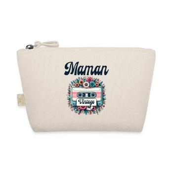 Cassette Vintage Meilleure Mère Super Maman - Trousse biologique - nature - Devant