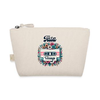 Cassette Vintage Meilleure Tante Super Tata - Trousse biologique - nature - Devant
