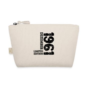 1961 December Limited Edition 62nd Birthday Decoration - Organic Pouch - nature - Front