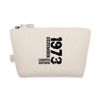 1973 December Limited Edition 50th Birthday Decoration - Organic Pouch - nature - Front