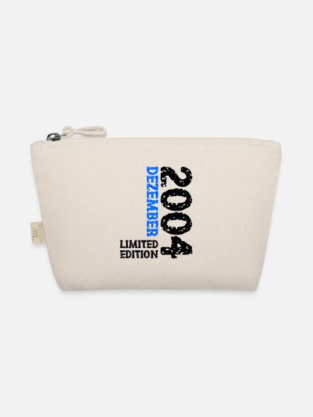 2004 December Limited Edition 19th Birthday Decoration - Organic Pouch - nature - Front