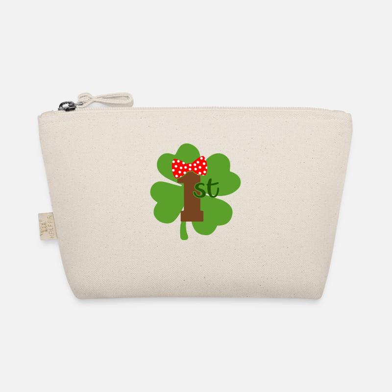 St Patricks Day Accessoires Ireland Shamrock Deko Bio-Täschchen