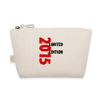 2015 Limited Edition Geburtstag Geschenk Deko - Bio-Täschchen - Natur - Vorne