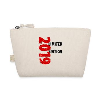 2019 Limited Edition Geburtstag Geschenk Deko - Bio-Täschchen - Natur - Vorne