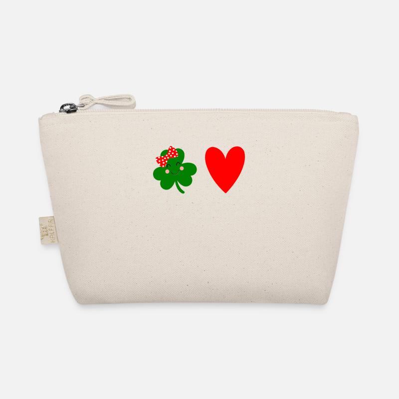 St Patricks Day Accessoires Ireland Shamrock Deko Bio-Täschchen