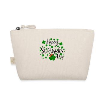St Patrick's Day Accessories Ireland Shamrock Decoration - Organic Pouch - nature - Front