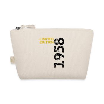 1958 Limited Edition Birthday Gift Wife Husband - Organic Pouch - nature - Front