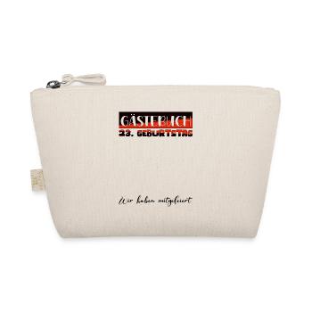 23 Birthday Gift Women's Decoration Men's Guestbook - Organic Pouch - nature - Front