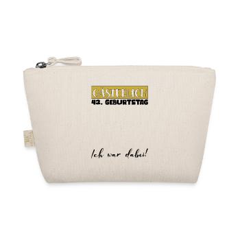 42 Birthday Gift Women's Decoration Men's Guestbook - Organic Pouch - nature - Front