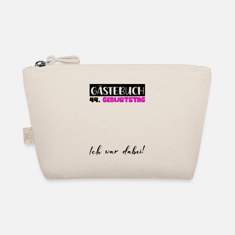 44 Birthday Gift Women's Decoration Women's Guestbook Organic Pouch