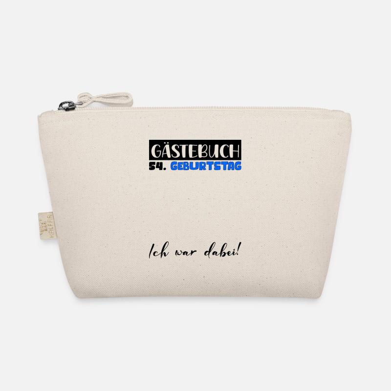 54 Birthday Gift Man Decoration Men Guestbook Organic Pouch