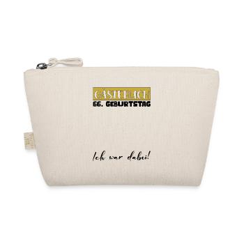 66 Birthday Gift Women's Decoration Men's Guestbook - Organic Pouch - nature - Front