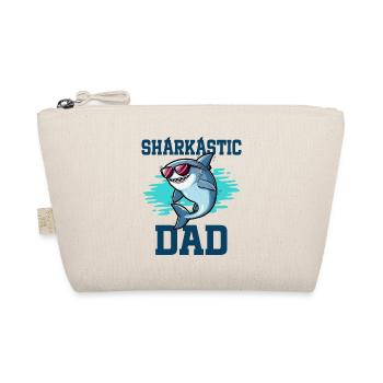 Sharkastic Père Requin Blague Papa Sarcastique - Trousse biologique - nature - Devant