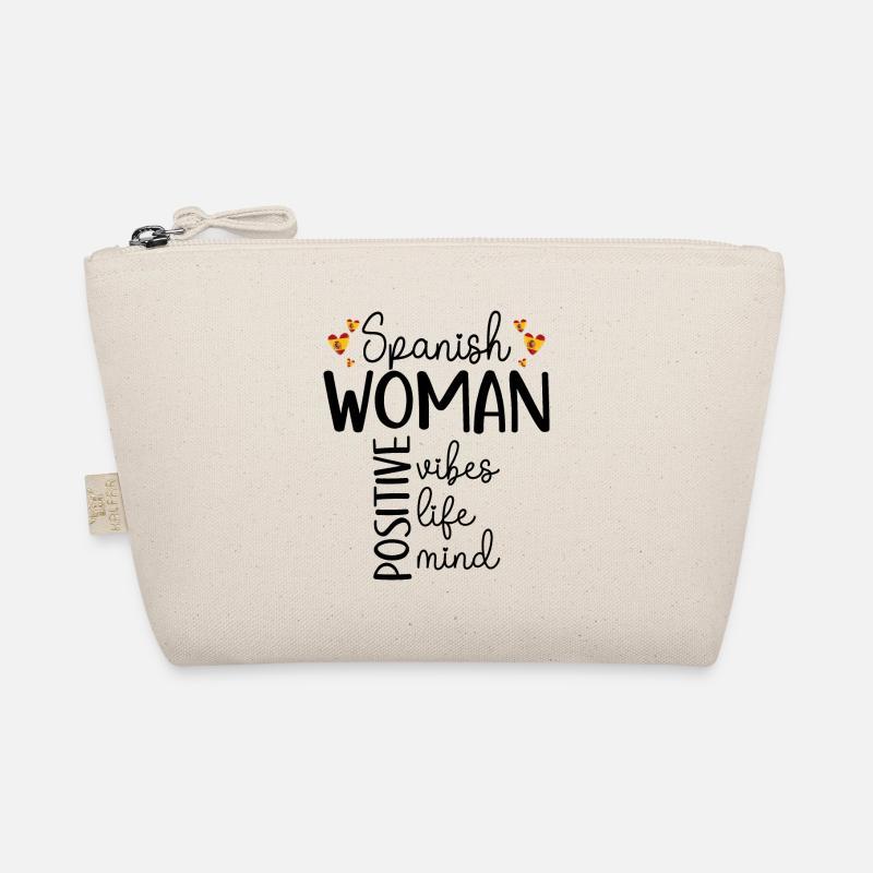 Positives Mädchen Spanierin Bio-Täschchen
