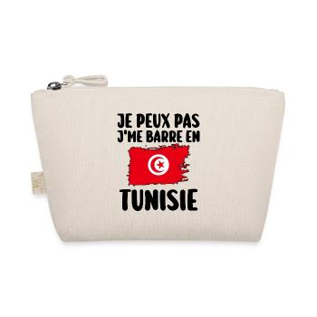J'Me Barre En Tunisie Voyage Cadeau - Trousse biologique - nature - Devant