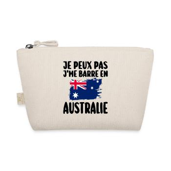 J'Me Barre En Australie Voyage Cadeau - Trousse biologique - nature - Devant