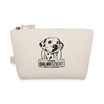 DALMIFIZIERT Dalmatiner Hundespruch Hund Wilsigns - Bio-Täschchen - Natur - Vorne
