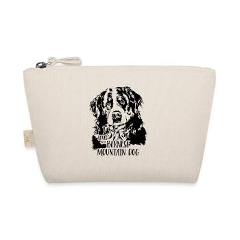 BERNESE MOUNTAIN DOG loved by Bernese Mountain Dog - Bio-Täschchen - Natur - Vorne