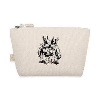 PEKINGESE Crown Dog Dogs Wilsigns - Organic Pouch - nature - Front