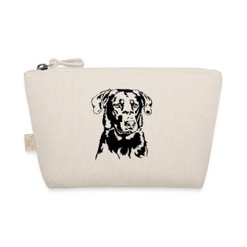 BEAUCERON Dog Portrait Dog Dog Wilsigns - Organic Pouch - nature - Front