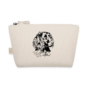 Deutscher Wachtelhund Portrait Jagdhunde Wilsigns - Bio-Täschchen - Natur - Vorne