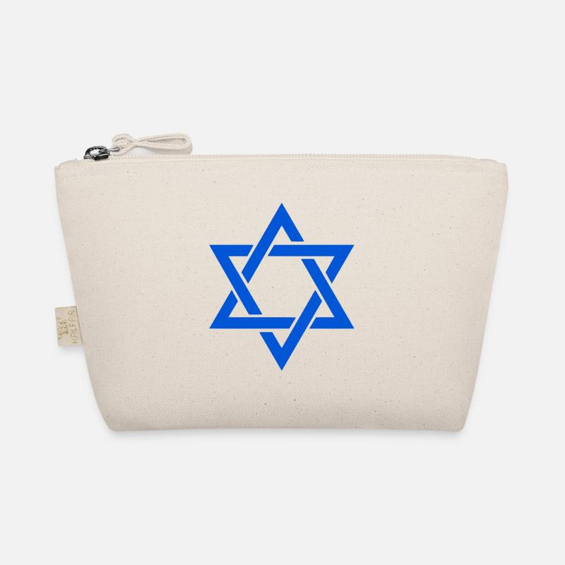 Davidstern israel Bio-Täschchen