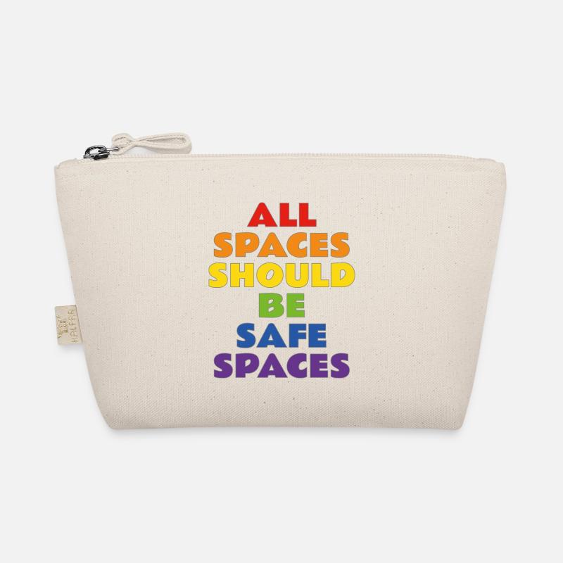 LGBTQ pride slogans - Organic Pouch - nature