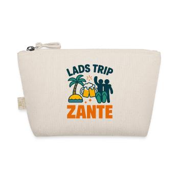 Jungs Trip Zante Party Design - Bio-Täschchen - Natur - Vorne