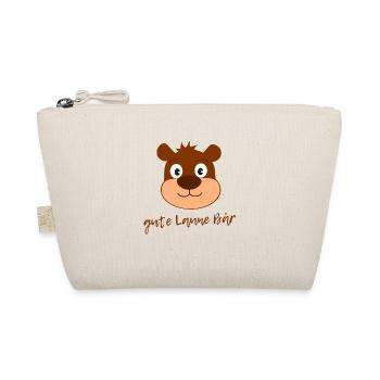 gute Laune Bär FUN WEAR - Bio-Täschchen - Natur - Vorne