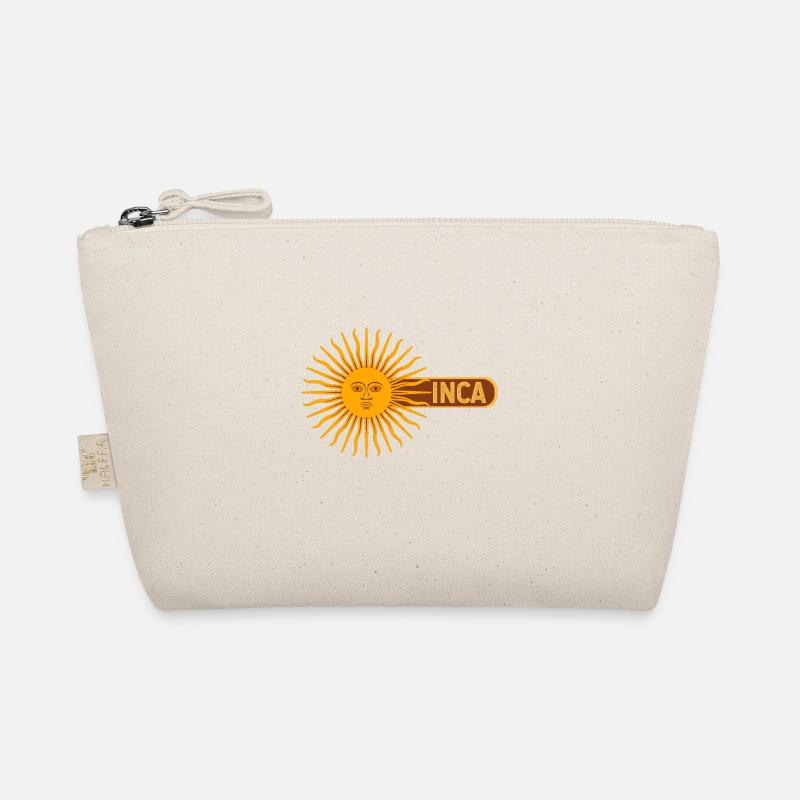 Inka Inca Inti Sonne Peru Geschenkidee - Bio-Täschchen - Natur