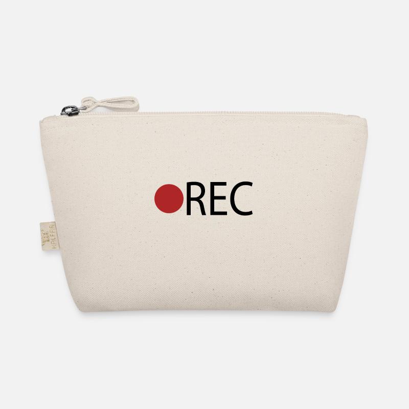 REC Recording Button Bio-Täschchen