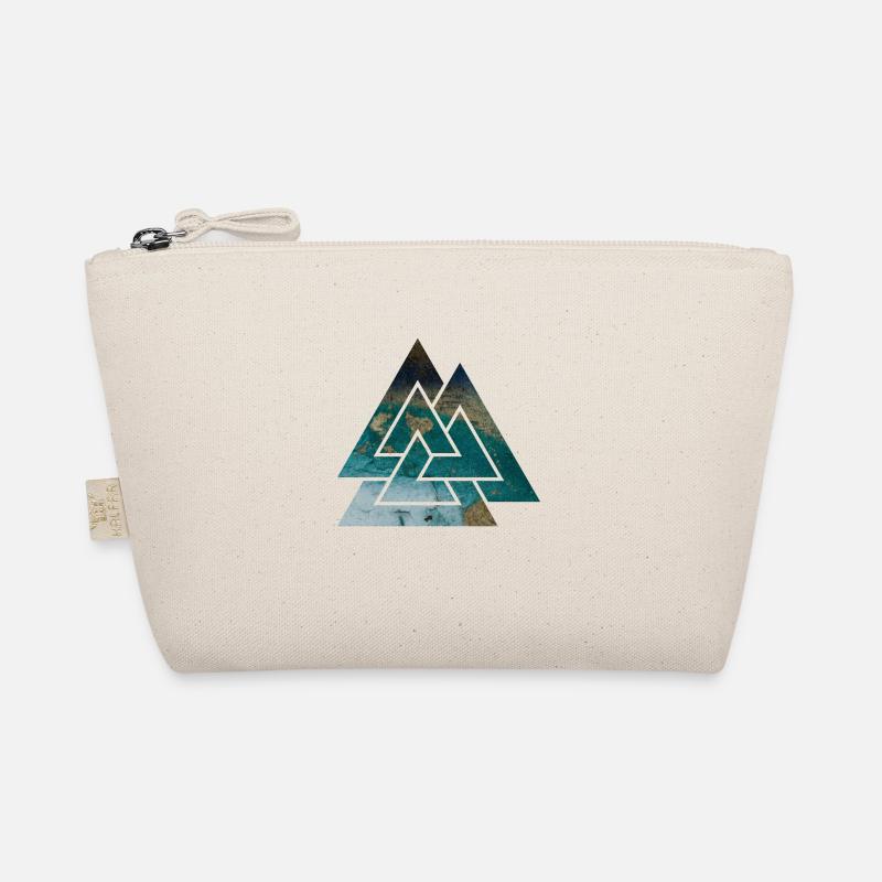 Walknut valknut wotan odin symbole signe triangle - Trousse biologique - nature