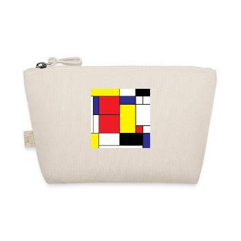 Math symbols modern art vintage gift idea - Organic Pouch - nature - Front