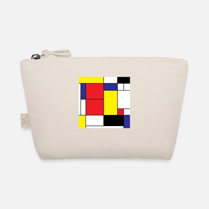 Mathe-Symbole Moderne Kunst Vintage-Geschenkidee - Bio-Täschchen - Natur
