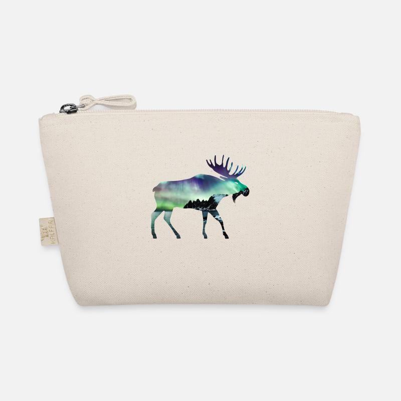 Idée cadeau aurores boréales avec animaux à double exposition Trousse biologique