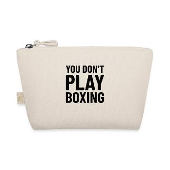 Boxeur Combattant, Boxe, Idée cadeau Boxe - Trousse biologique - nature - Devant