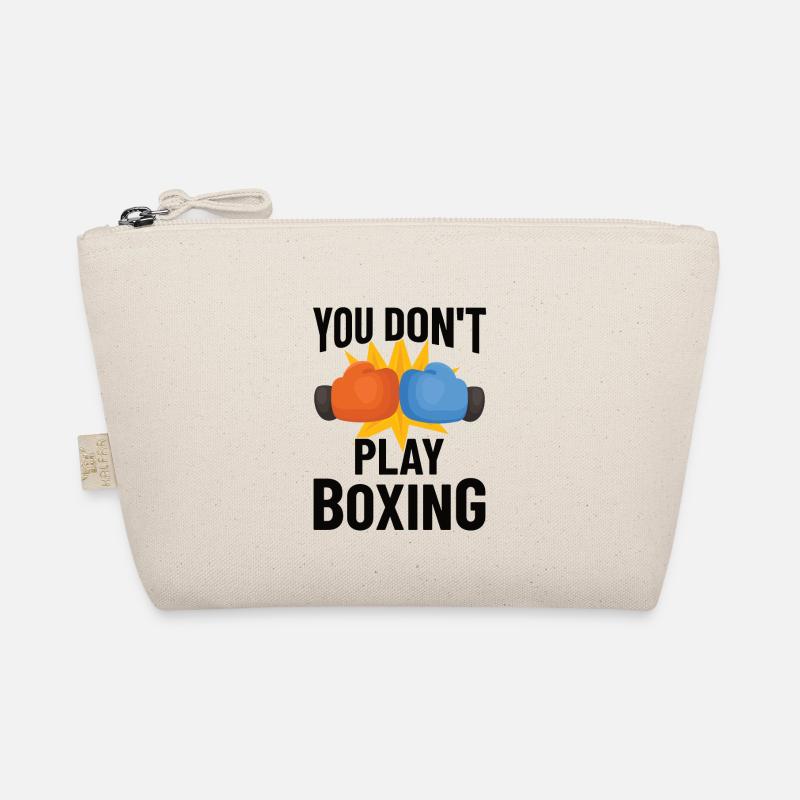 Boxing Fighter, Boxing, Boxing Gift Idea Organic Pouch