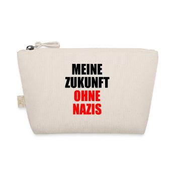 meine zukunft ohne nazis - Bio-Täschchen - Natur - Vorne