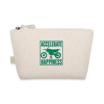 Motorcycle Motocross Bike Racing Motorsport - Organic Pouch - nature - Front