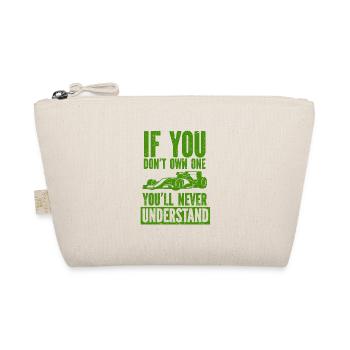 Car Vintage Racing Car Lovers Car Veterans - Organic Pouch - nature - Front