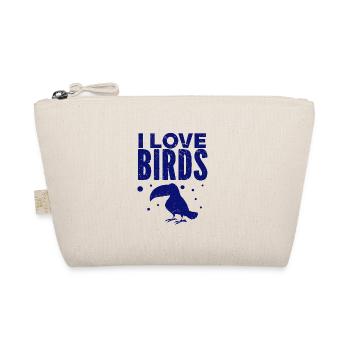 Birds - Flying - Nature Conservation Animal Lover - Zoo - Organic Pouch - nature - Front