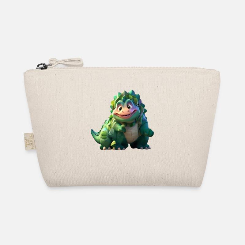 Drôle Dino Amical Mignon Mignon Trousse biologique